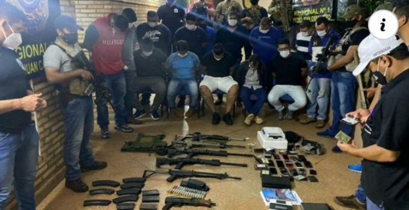 Decretan prisión de paraguayos detenidos por la SENAD.