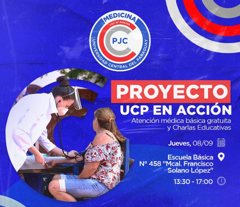 Unidad Móvil de la UCP llega este jueves 8 al barrio Guaraní