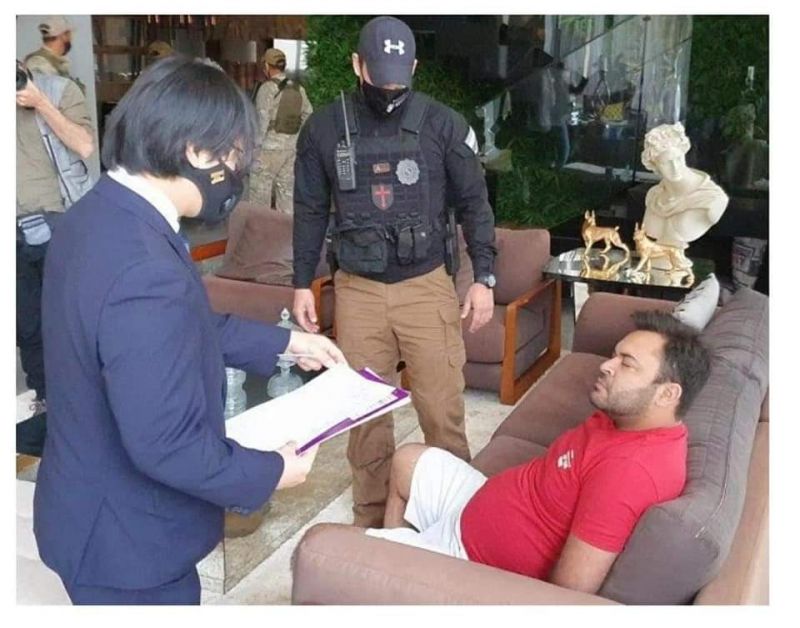 Jueza otorga arresto domiciliario a procesado por Narcotráfico.