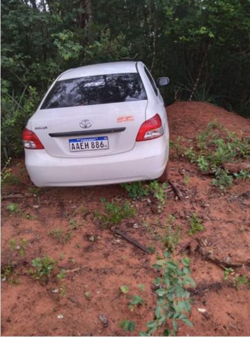Hallan automóvil utilizado por sicarios que asesinaron a ganadero