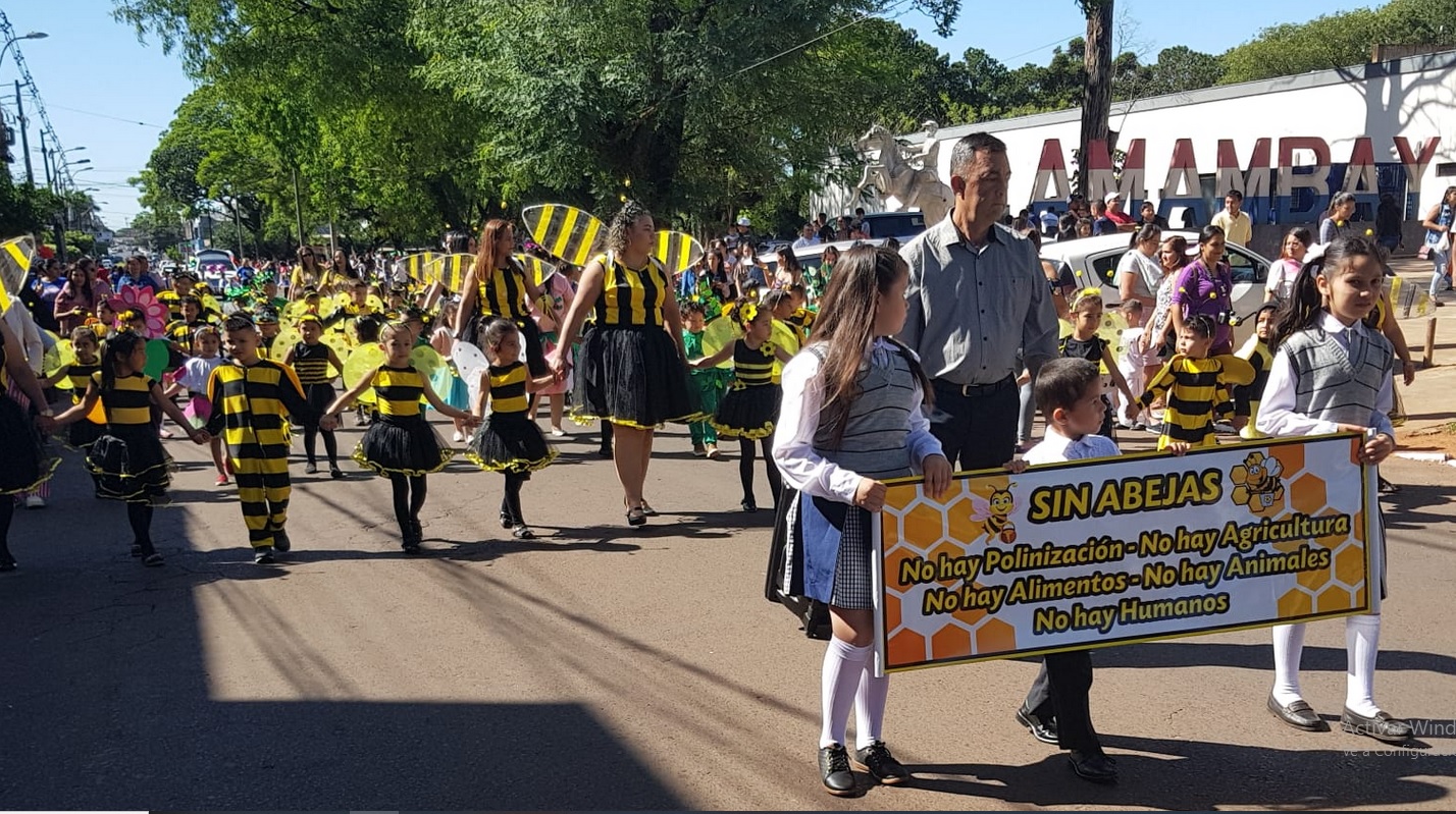 La fiesta estuvo a cargo de los más pequeños