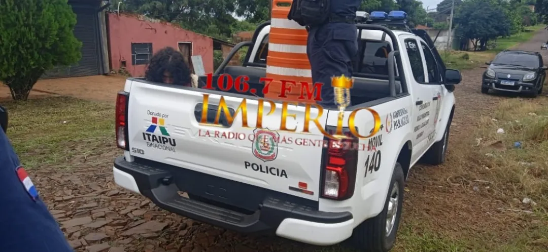 Detienen a "Mirian'i" por hurto en barrio Defensores del Chaco