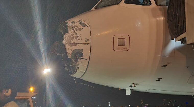 Tormenta causa estragos en un avión de Latam que tuvo un aterrizaje de emergencia