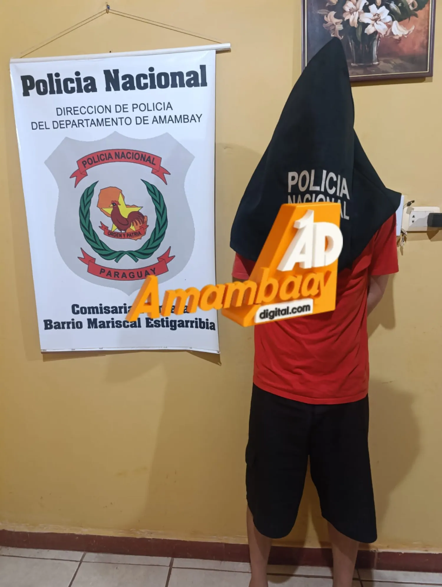 Detienen a ciudadano brasileño con orden de captura por tráfico de drogas