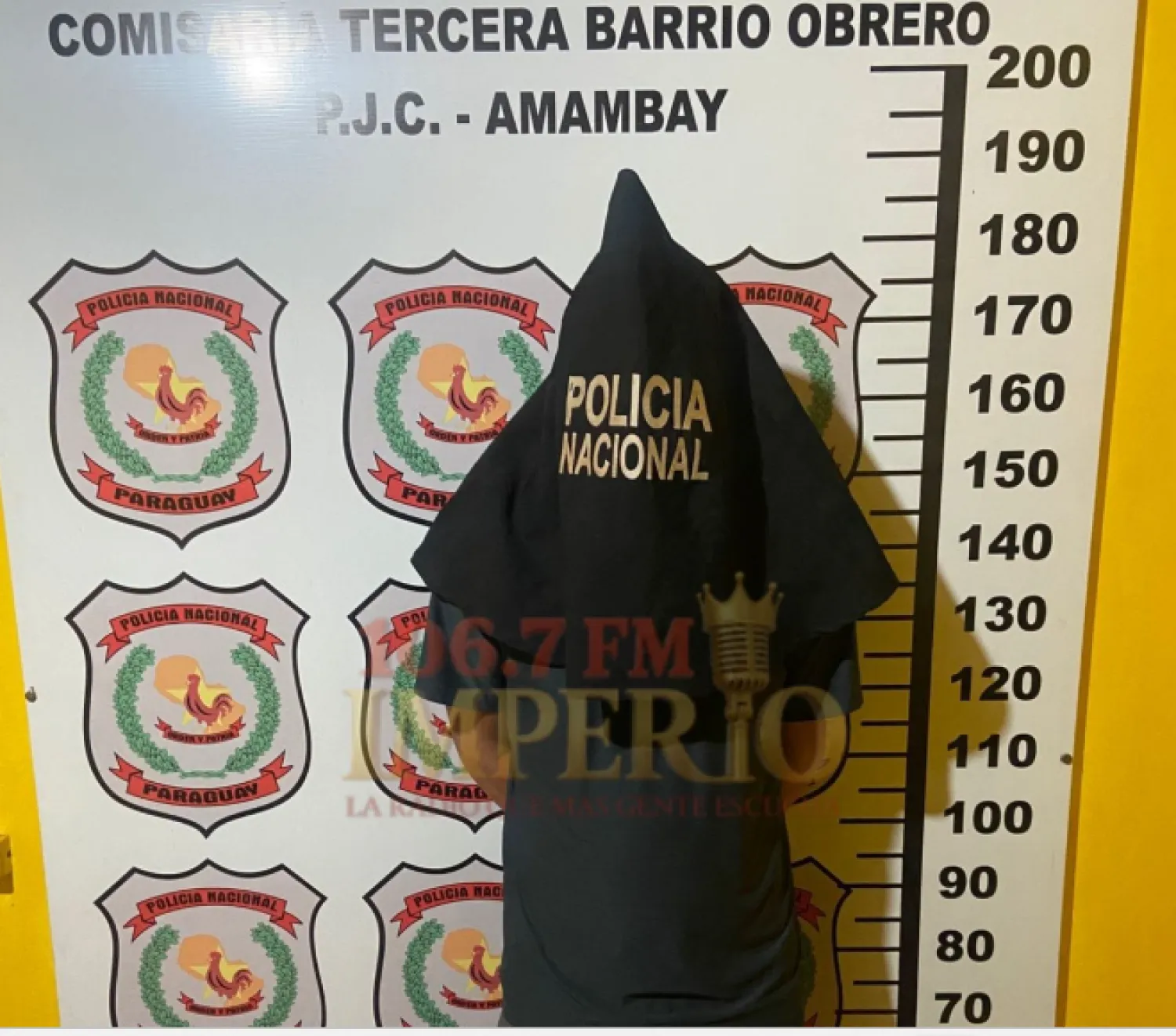 Detienen en la Penitenciaría  a hombre con tres órdenes de captura