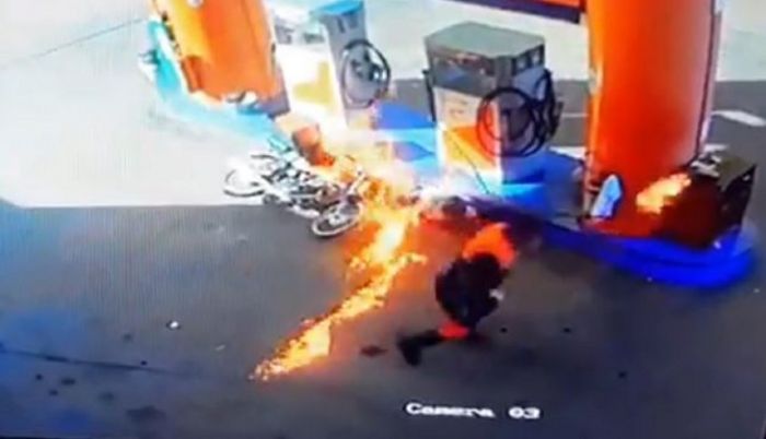 Curuguaty: De milagro evitan siniestro en estación de servicios