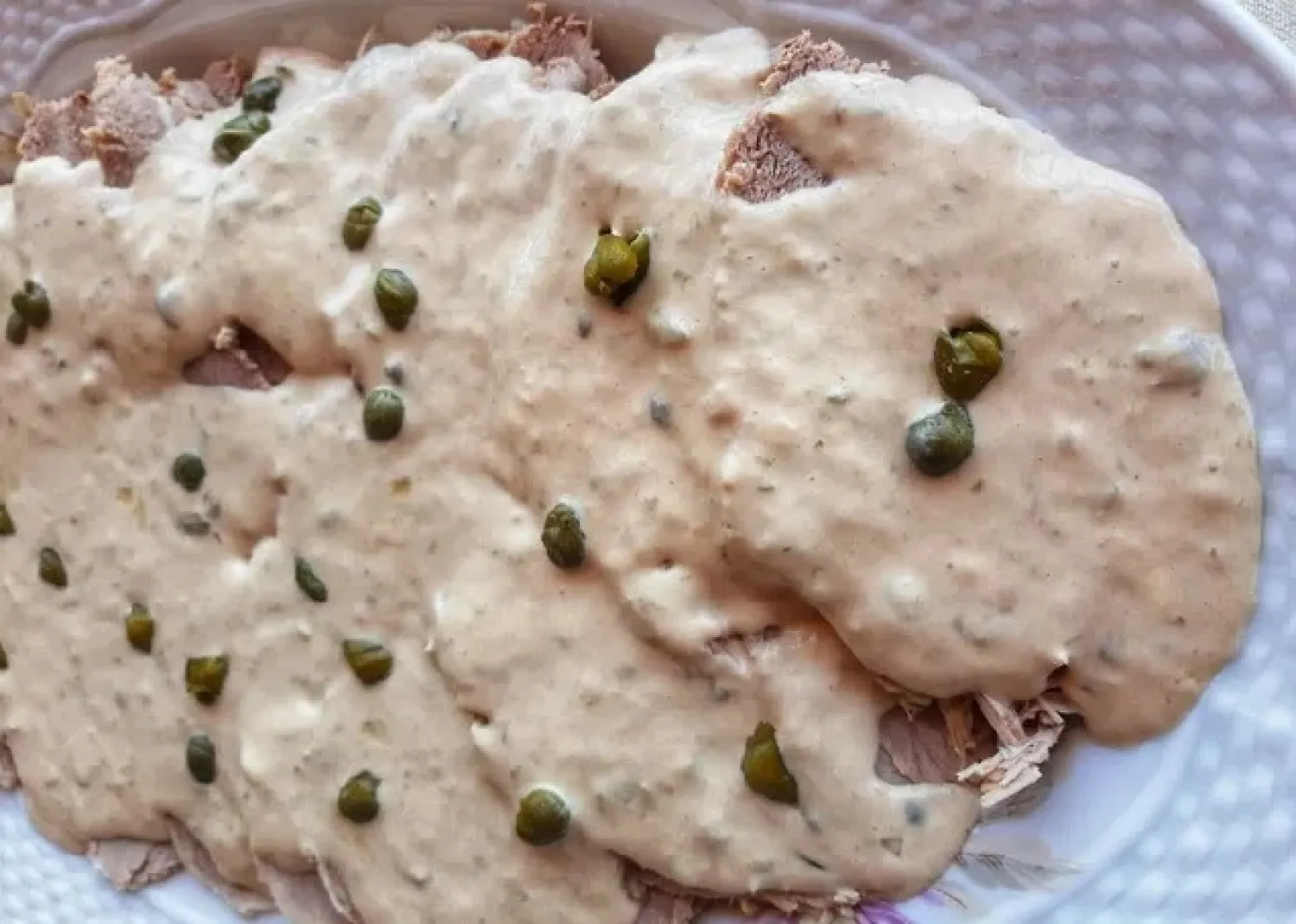 Vitel Toné original, delicioso y fácil de preparar