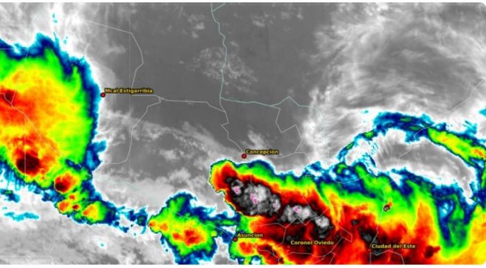 Persiste alerta de tormentas para varios departamentos.