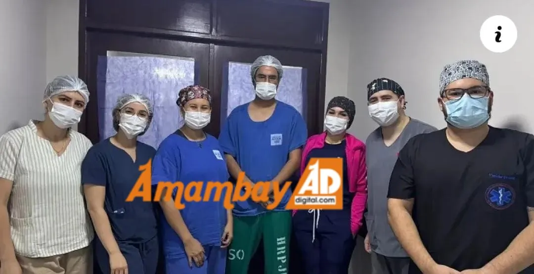Cirugía inédita en el Hospital Regional de Pedro Juan Caballero: extirpan tumor de más de 5 kilos con éxito