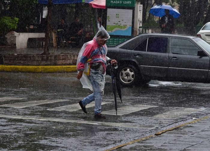 Meteorología pronostica un martes con lluvias en todo el país