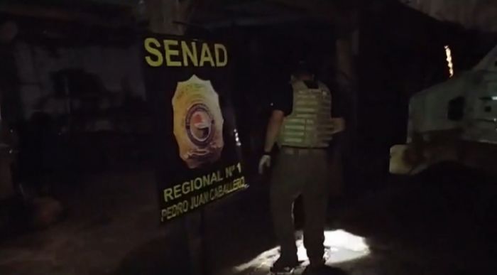 Cuatro detenidos con 623 kilos de marihuana