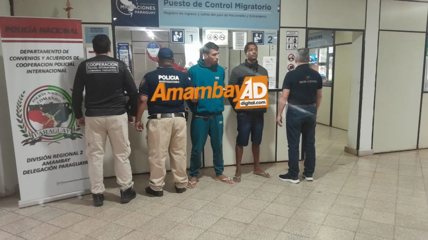 Expulsan a dos ciudadanos brasileños por transgresión a la Ley de Migraciones