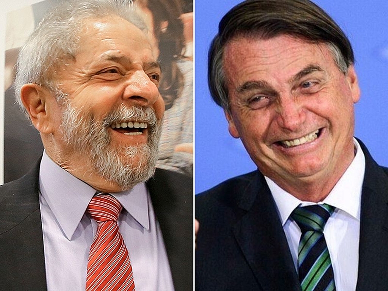Brasil: Lula aventaja 12 puntos a Bolsonaro en las encuestas