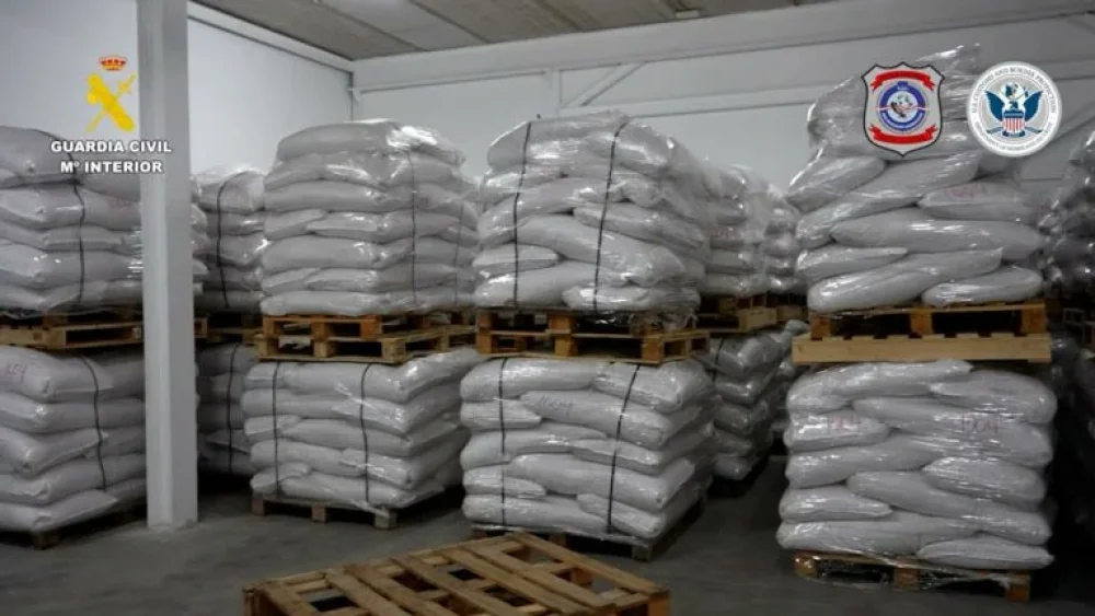 En Barcelona incautan cuatro toneladas de cocaína ocultas en sacos de arroz de Paraguay