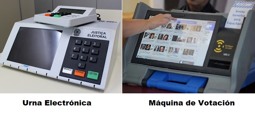Máquina de votación no es lo mismo que urna electrónica