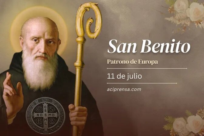 Hoy celebramos a San Benito Abad, quien contribuyó decisivamente a la formación de Europa