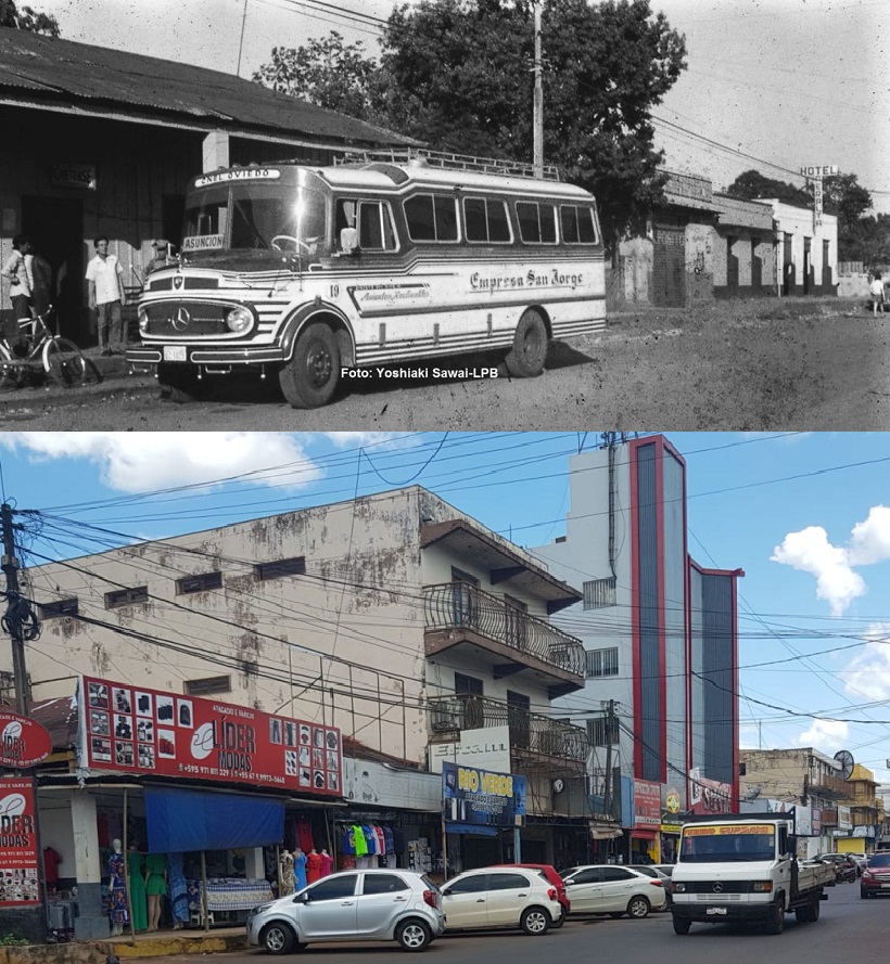 Hay una distancia de 50 años entre una imagen y otra