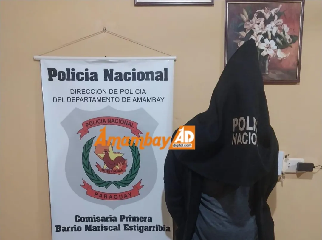 Detenido por múltiples órdenes de captura y antecedentes en Brasil