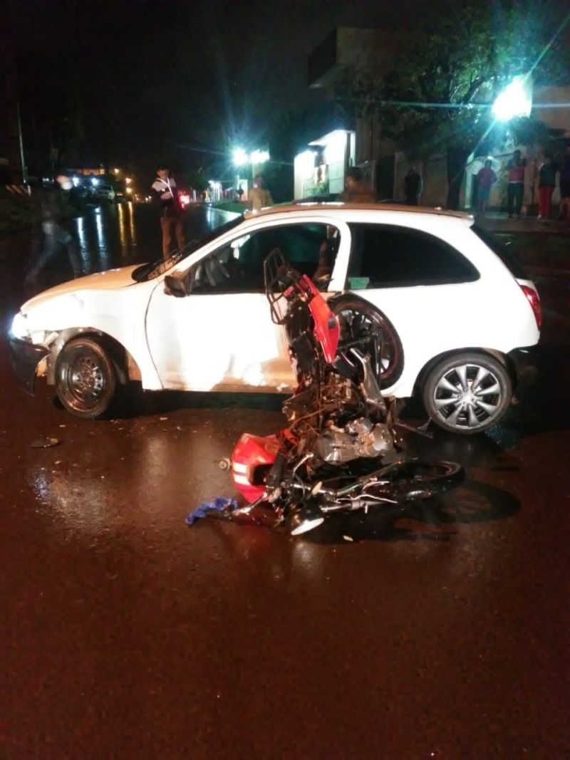 IRRESPONSABLE ATROPELLA Y MATA A MOTOCICLISTA EN BARRIO SAN BLAS
