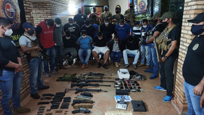 DIERON A CONOCER LA IDENTIDAD DE LOS CRIMINALES DEL PCC DETENIDOS EN EL PATIO DE LA SECCIONAL 217