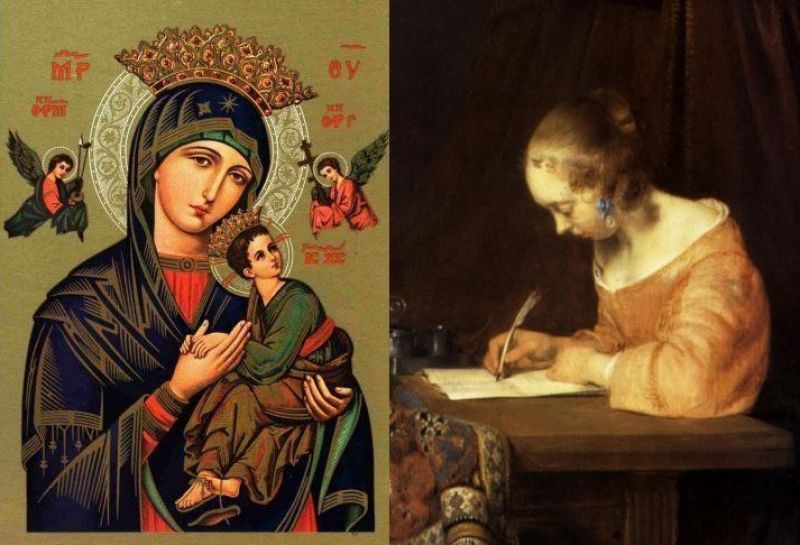 Carta a la Madre del Perpetuo Socorro
