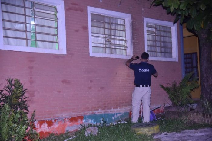 Roban escuela por tercera vez en Mariano Roque Alonso