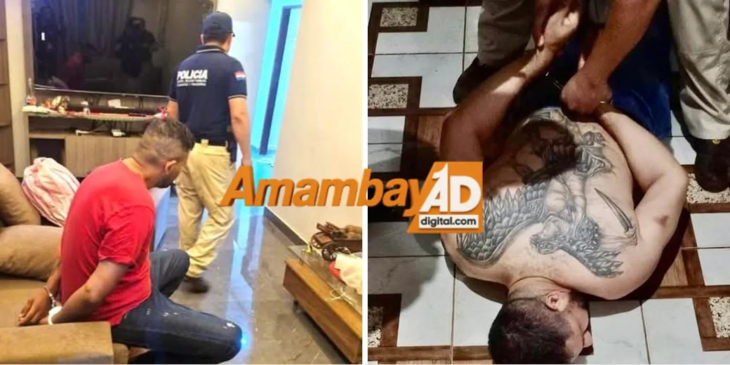 Allanamientos en simultáneo en dos barrios termina con la detención de hermanos brasileños