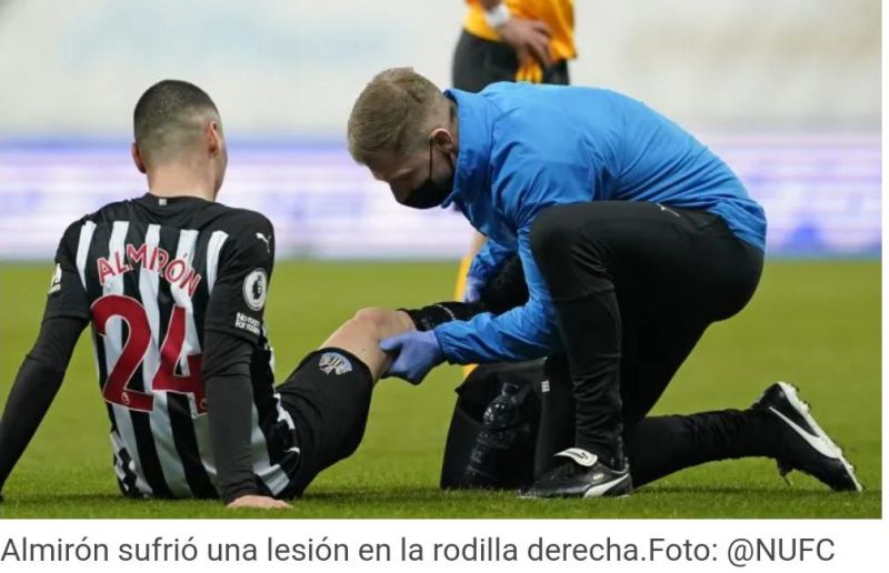 Miguel Almirón se pierde el combo de Eliminatorias