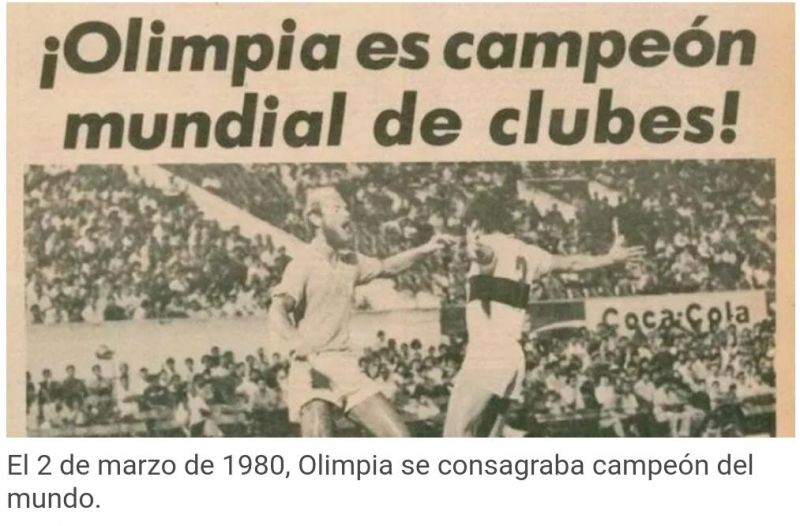 Olimpia, campeón del mundo