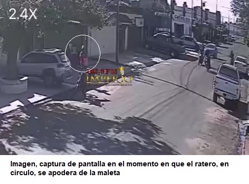 Motociclista ratero despoja a manicurista de sus elementos de trabajo
