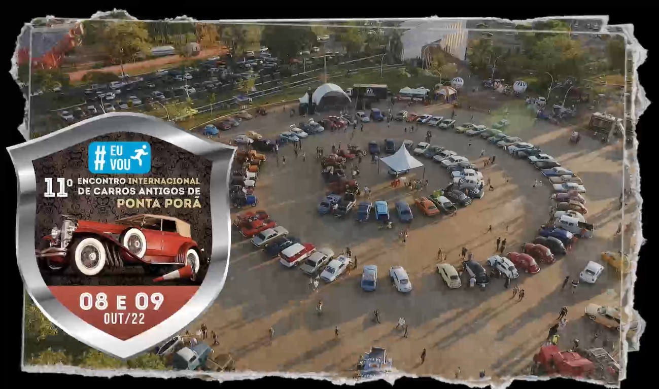 Se realiza este fin de semana el 11º Encuentro Internacional de Autos Antiguos de Ponta Porã