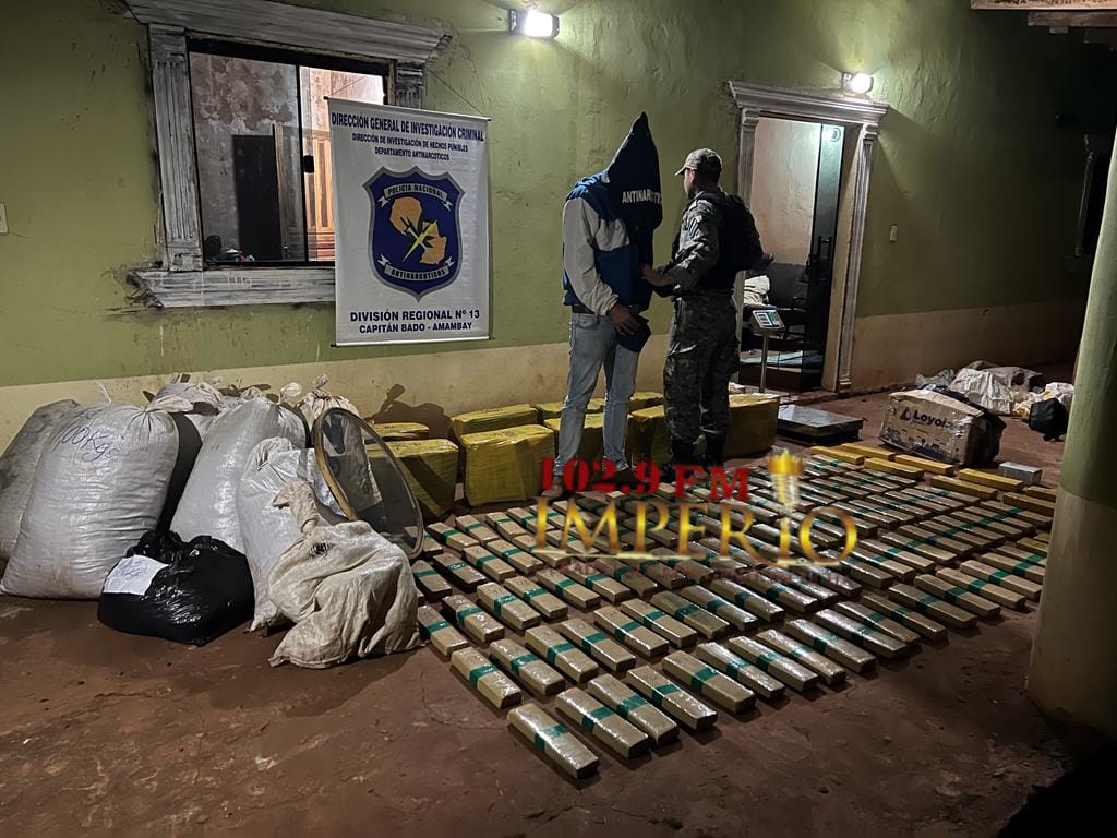 Tribunal condena a brasileño que fue detenido con cargamento de marihuana