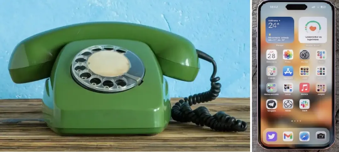 Inevitable fin de los teléfonos tradicionales con la aparición de los celulares