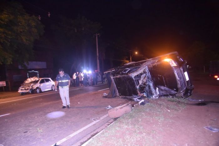 Conductor protagoniza accidente en Ypacaraí y da positivo al alcotest