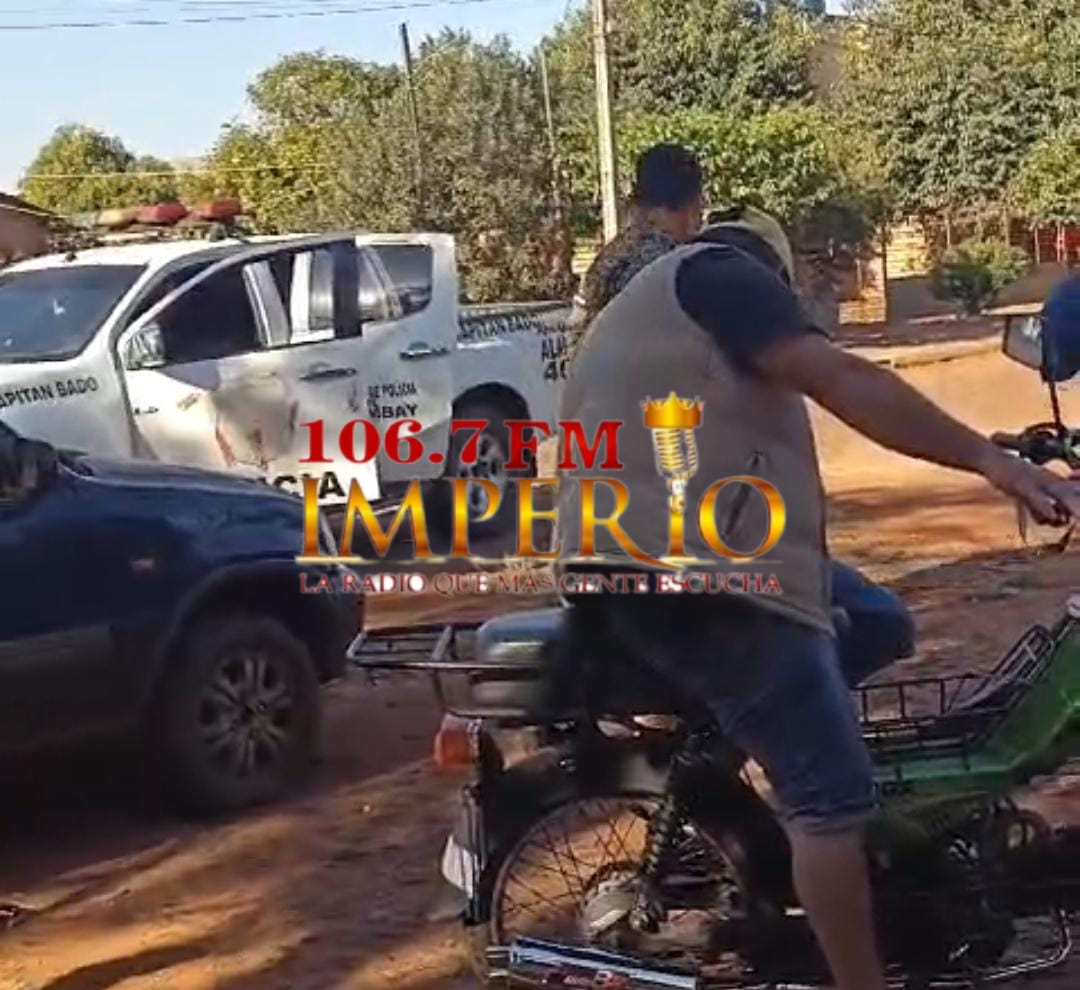 Ocupantes de una camioneta efectúan disparos al aire