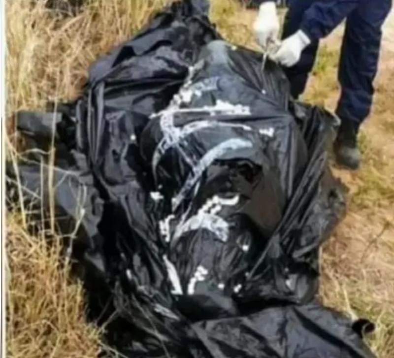 Motociclistas encontraron un cadáver envuelto en bolsa negra