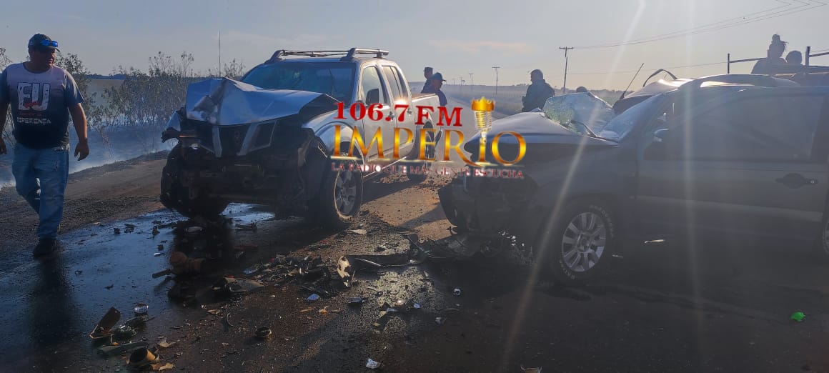 Triple choque de vehículos deja un fallecido sobre la ruta PY11