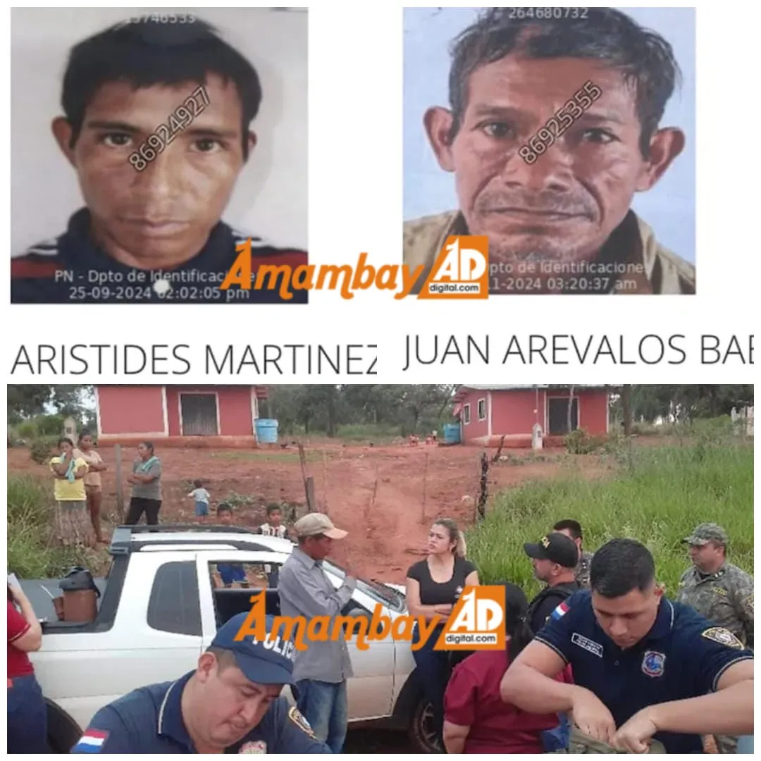 Detenidos fueron imputados tras hallazgo de restos óseos en Capitán Bado