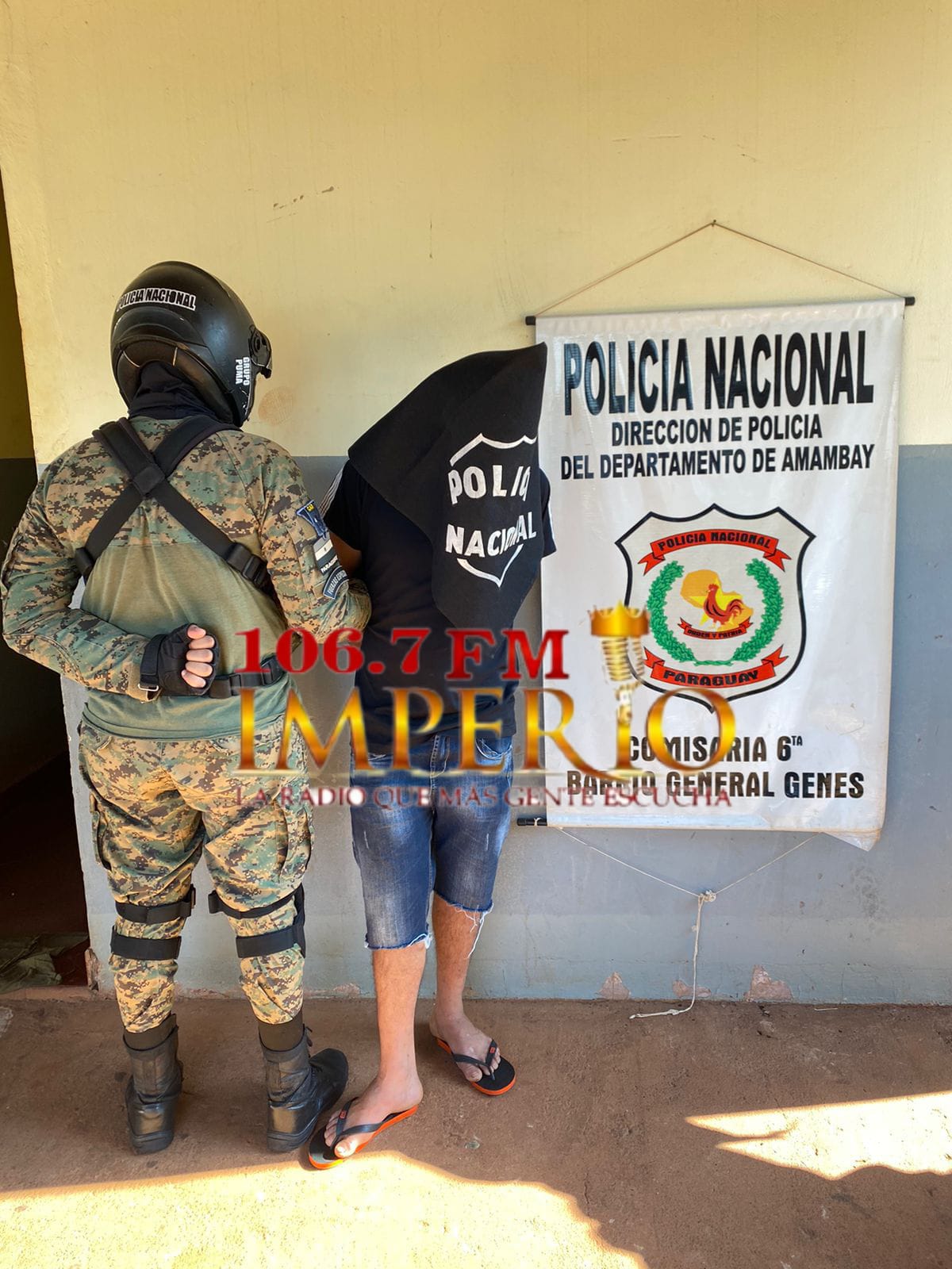 Cae uno de los supuestos asaltantes de una farmacia en el barrio María Victoria