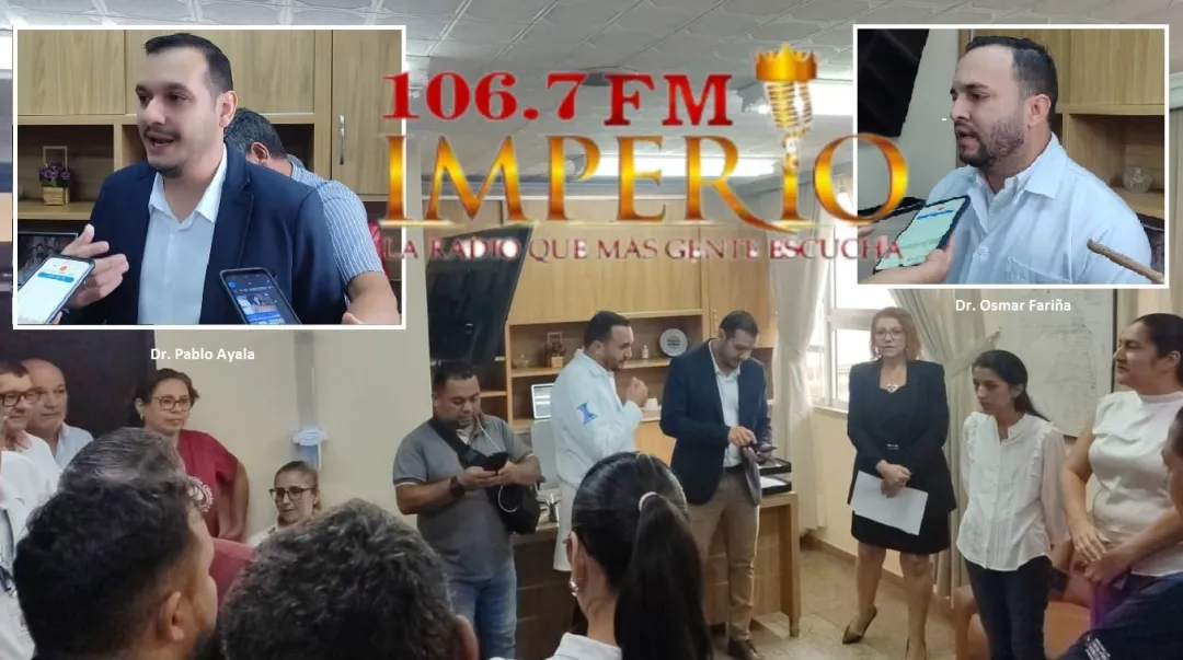 Nuevos directores asumen en la XIII Región Sanitaria y el Hospital Regional de Pedro Juan Caballero
