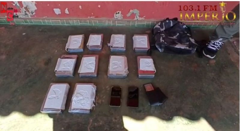SENAD incauta 10 kilos de supuesta cocaína en el interior de un lavadero