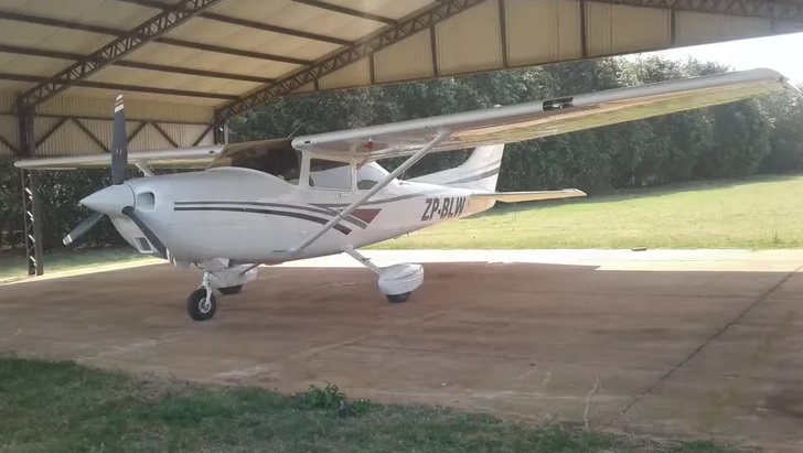 Roban avión monomotor en Caaguazú
