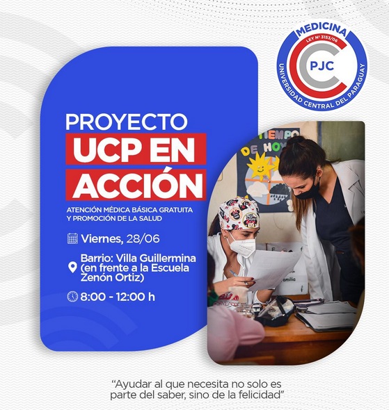 Proyecto UCP en Acción llega a Villa Guillermina
