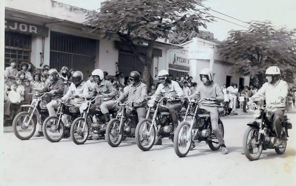 Carreras de motocicletas en el recuerdo