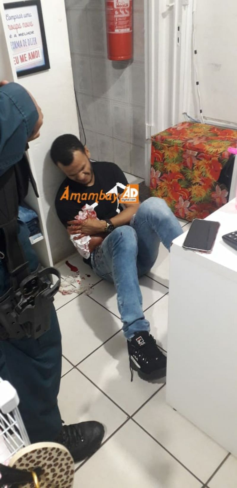 Lo balearon en Brasil y cayó herido en Paraguay