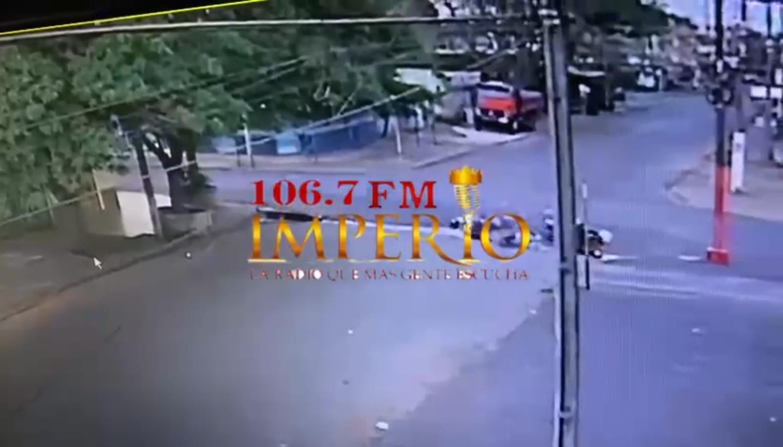 Circuito cerrado no coincide con versión policial sobre accidente de tránsito