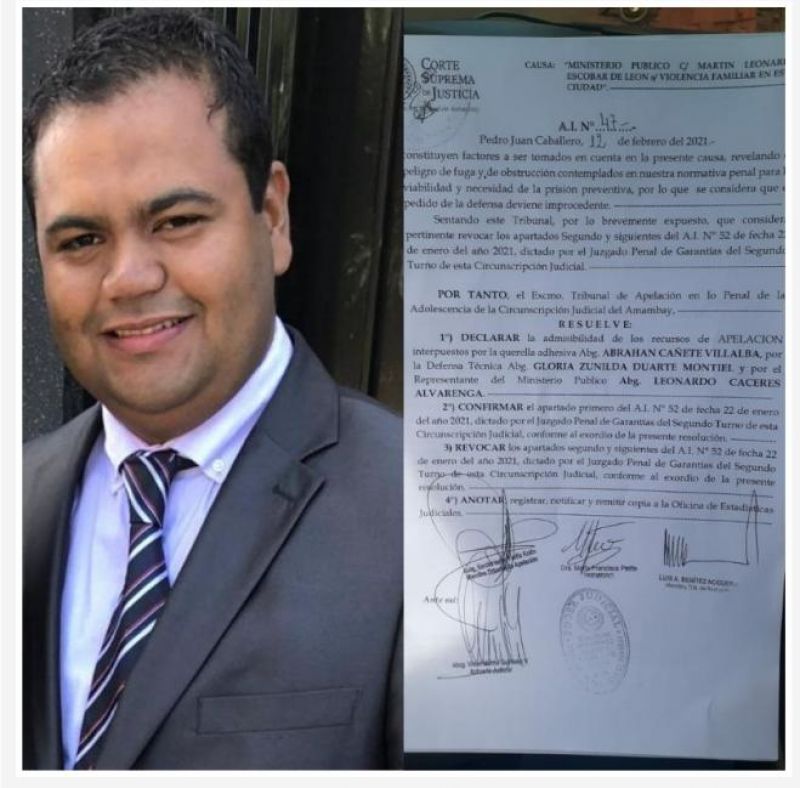 Revocan medida otorgada al concejal, Martín Escobar, alias "Pochó" por lo que tendrá que volver a prisión
