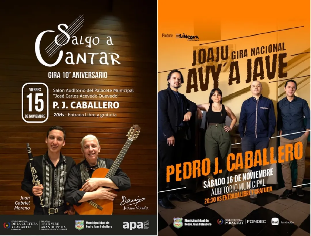 Atractiva agenda cultural para el fin de semana