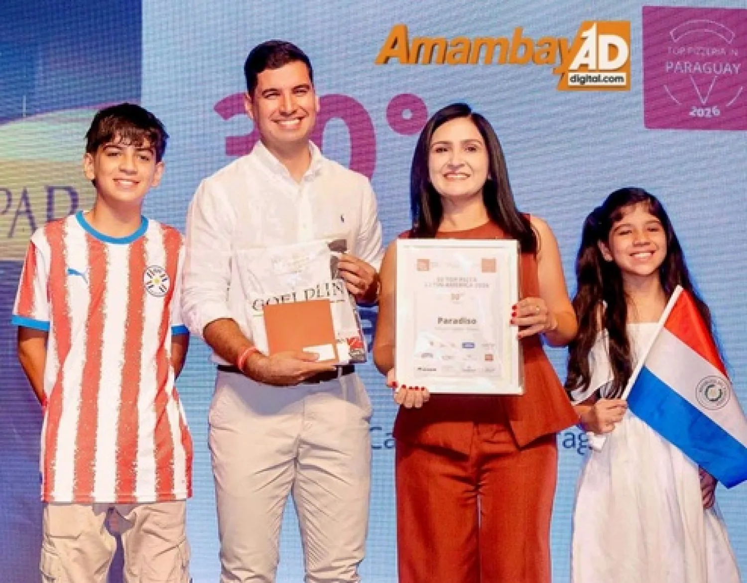 Paradiso es elegida la mejor pizzería del país por tercer año consecutivo