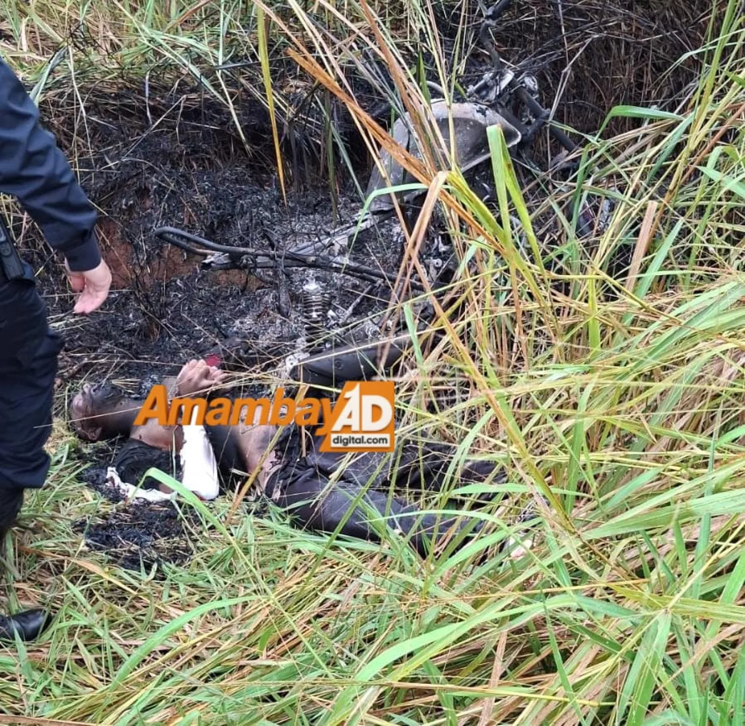 Hallan cuerpo calcinado y maniatado en Pedro Juan Caballero